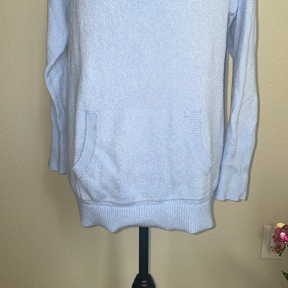 LOFT, Drawstring Neck Pocket Sweater - Picture 5 of 6